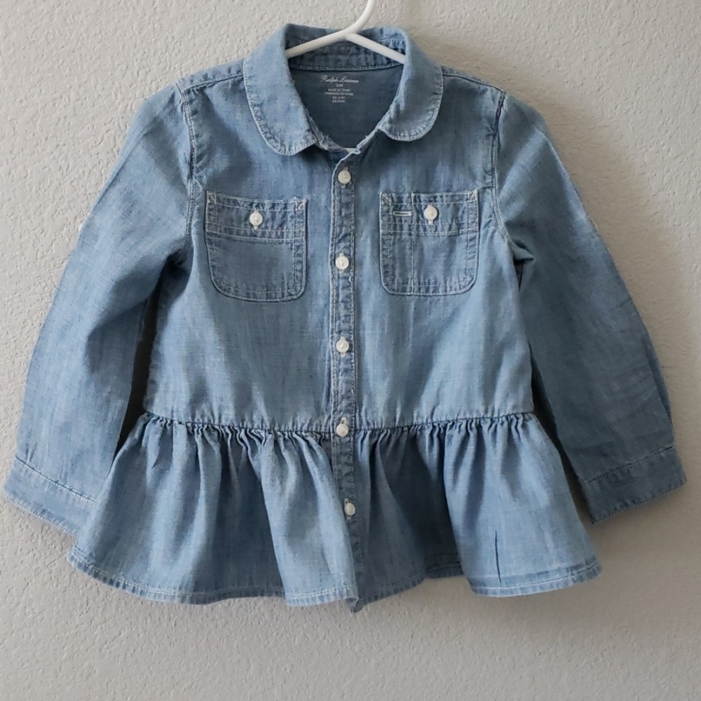 Ralph Lauren Denim Top 24M